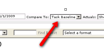 Use the Compare To drop-down to select the old dimension in which your old data is stored.
