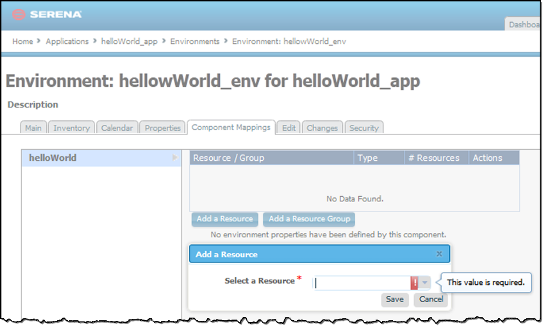 Component Mappings