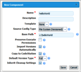 Source Config Type